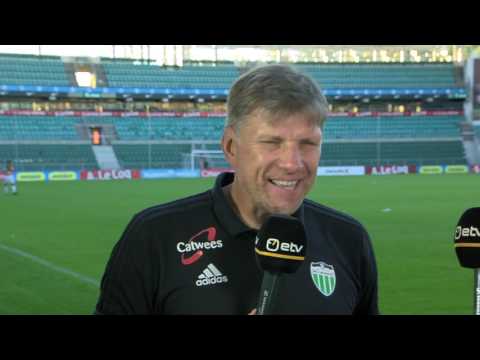 20. voor 2017: Tallinna FC Levadia - JK Narva Trans 2:0 (0:0) Igor Prinsi intervjuu