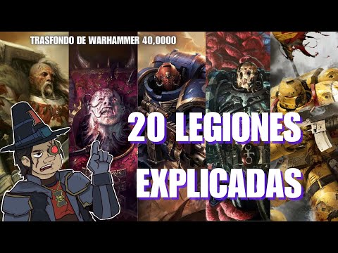 Las 20 LEGIÓNES de Marines Espaciales EXPLICADAS - Inquisidor Murdock