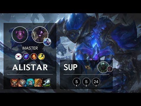 Alistar Support vs Pyke - KR Master Patch 10.16