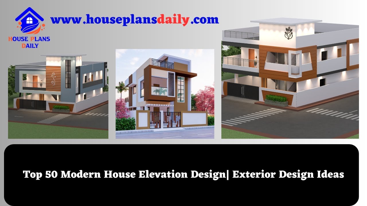 Top 50 Modern House Elevation Design |Exterior Design Ideas