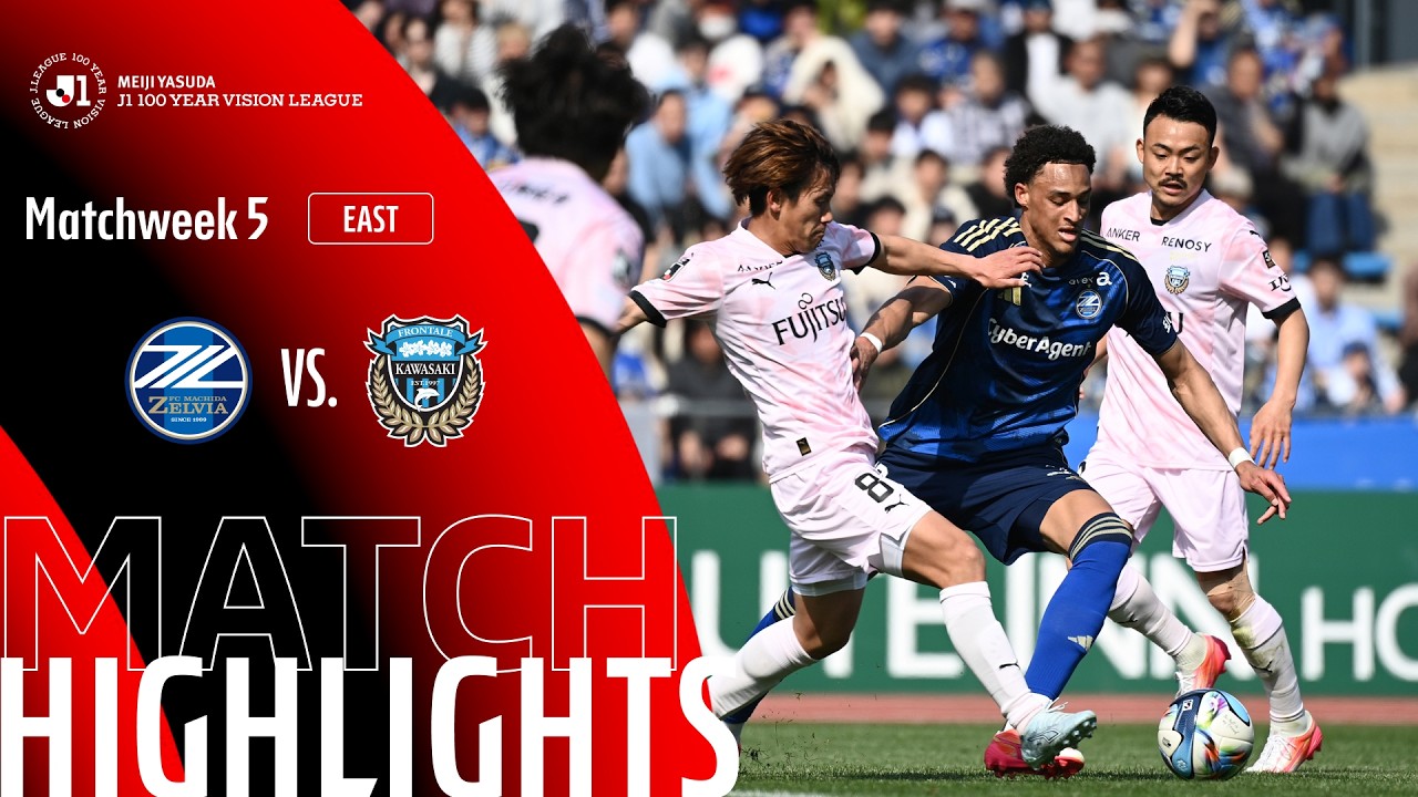 Machida Zelvia vs Kawasaki Frontale Highlights