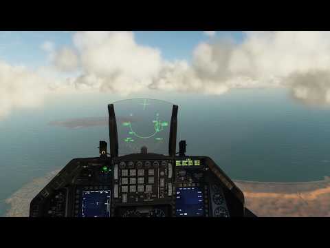 DCS F-16: Close dogfight with an AIM-9X missile