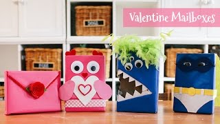 4 Valentine Mailboxes