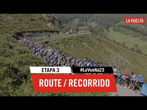 3D route - Stage 3 - La Vuelta 2023