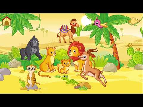 Baby animal games: fun puzzle! Video