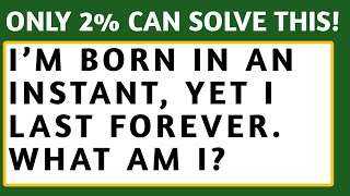 20 Rare & Mind-Bending Riddles to Stump Your Brain! - Only 2% Can Solve This- RIDDLES