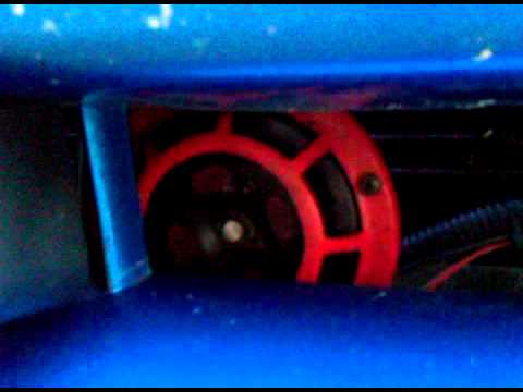 Neon with hella horns vs stock