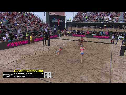Never-ending Rally During Women's Finals Against the A-Team | AVP Gold Series Championships 2019