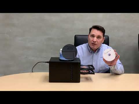 Part of a video titled How to use a 1 to 1 PlexCopier CD DVD Duplicator - YouTube
