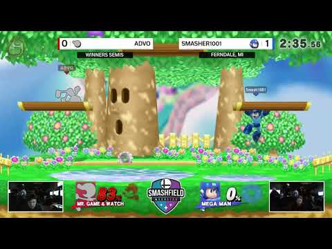 SFW #136: Smasher1001 (Mega Man) vs Advo (Mr. G&W)