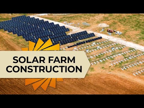 How a Solar Farm is Constructed (What Landowners Can Expect)