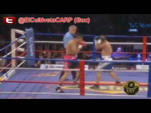(KOT 2) Nelson Castel vs Rodrigo Gainza - Boxeo de Primera - El Cultiveta Box