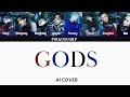 ATEEZ(에이티즈)   - GODS (AI COVER NEW JEANS)