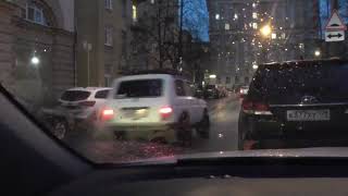 Опасные игры на Дорогах и Перекрестках Питера в районе метро Ломоносовская.