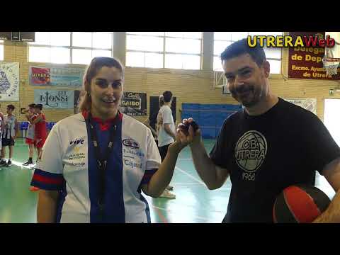 EL EQUIPO DE MINIBASKET BLANCO DEL CLUB BALONCESTO UTRERA PREPARA LA FINAL DE LA COPA COVAP