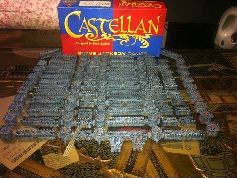 Level Up Does 09: My fully painted Castellan boardgame set(Steve Jackson Games),theme/techniques