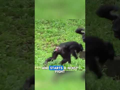The Noisy Food Fight Of The Chimpanzees