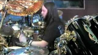 Joey Jordison Playing .Execute.  In Studio