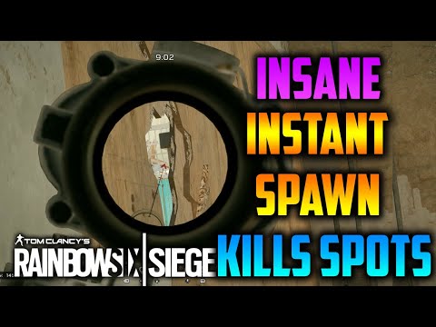 Insane *INSTANT* Spawn Kill Spots! - Rainbow Six Siege