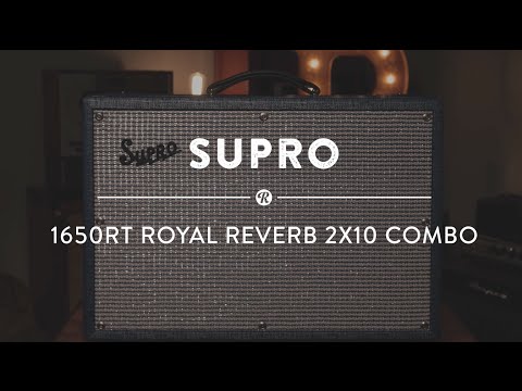 Supro 1650RT Royal Reverb 35/45/60-watt 2X10 Combo (079) image 2