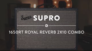 Video thumbnail for Supro Shootout: Vintage Royal Reverb vs. New Royal Reverb 1650RT | Reverb Demo Video by Reverb