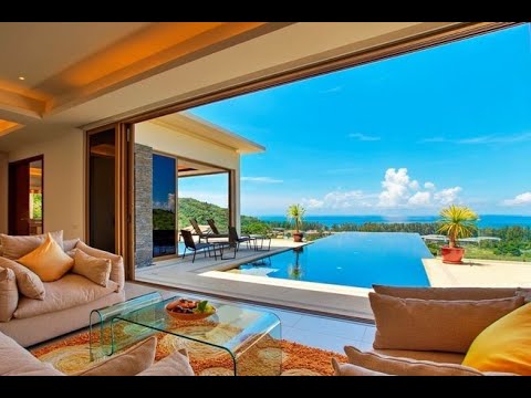 Exclusive 2,3 & 4 Bedroom Sea View Pool Villas for Sale in Nai Thon