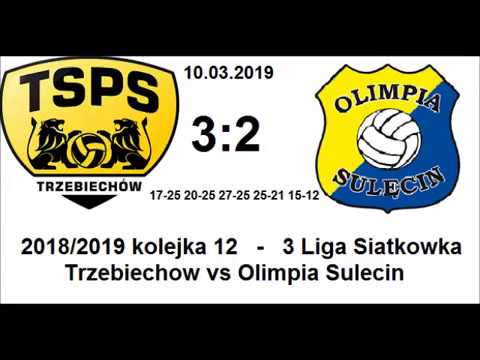 2018/2019 - 3 liga - 12 kolejka, TSPS „Ser-Pal” Trzebiechów vs Olimpia Sulęcin II - 10.03.2019
