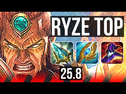 RYZE vs RIVEN (TOP) | Legendary | EUW Master | 25.8
