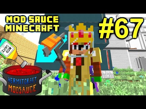 Minecraft Mod Sauce Ep. 67 - Auto Wither Boss Killer !!! ( HermitCraft Modded Minecraft )