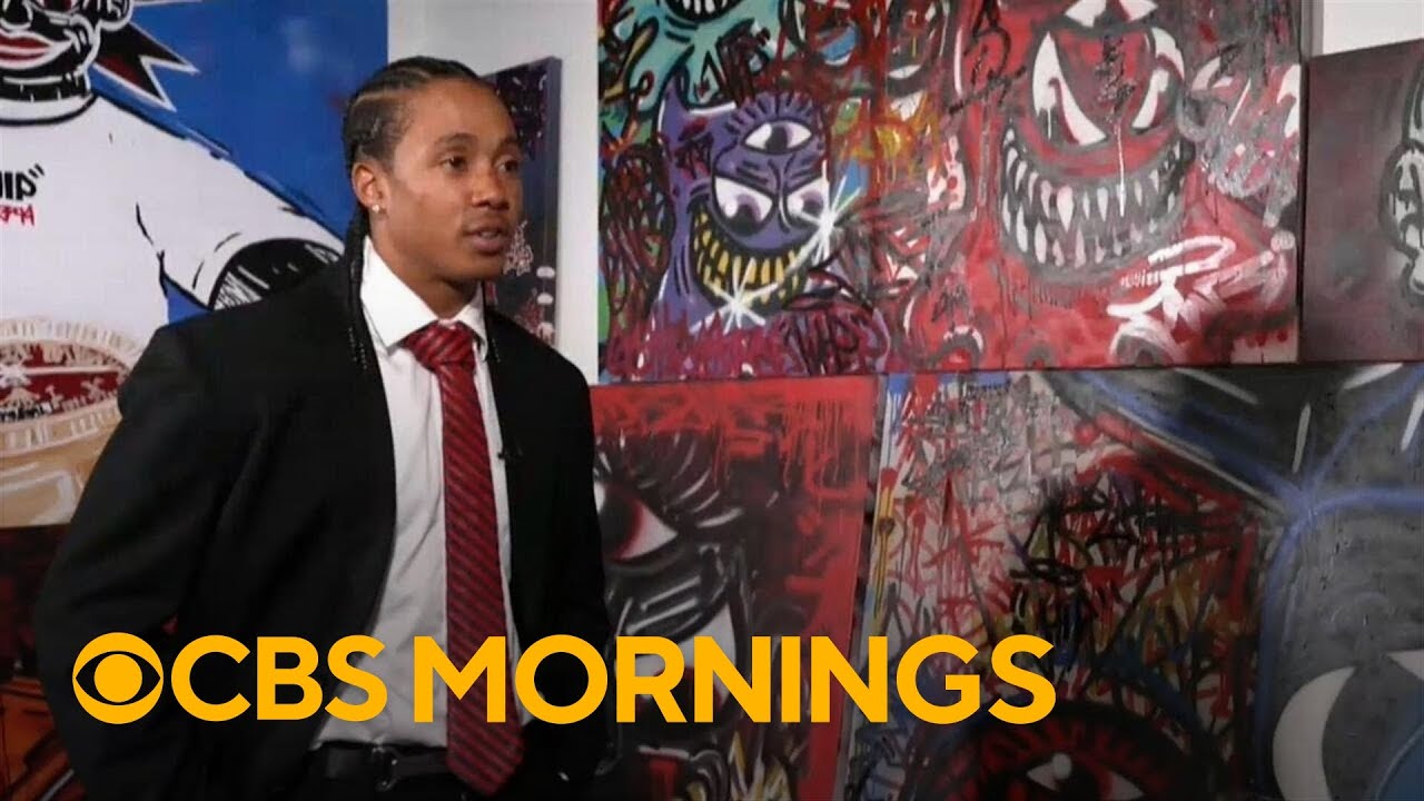 Cincinnati Bengals' Marco Wilson shares his love for art