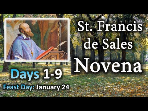 St. Francis de Sales NOVENA - For the Deaf, Educators, Writers and Journalists