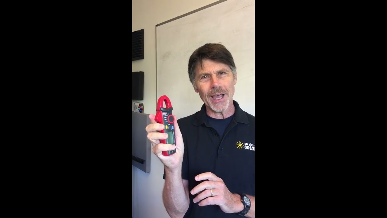 Tutorial: We Share Solar Clamp Amp Meter Use 2019
