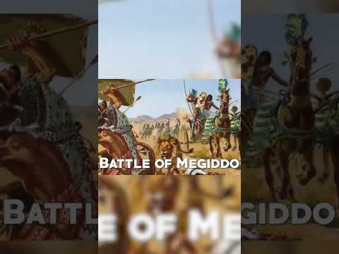 The Battle of Megiddo - Ancient Egypt - Historical Curiosities - See U in History #shorts