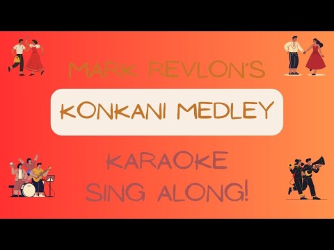 Mark Revlon Konkani Medley | Karaoke | Minus Track