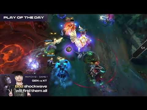 BDD AND CLID 4 MAN ULT WOMBO COMBO - GEN VS KT