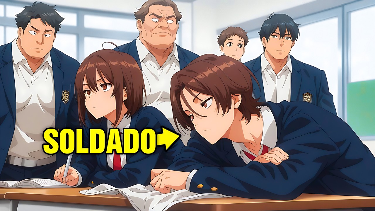 EX SOLDADO acaba reencarnando como um ESTUDANTE do ensino médio e se torna um GÊNIO -  Manhwa Recap