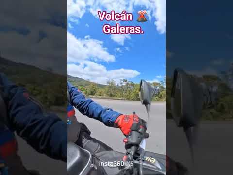 Pasto_ Volcan Galeras. Galeras.#pasto #nariño #turismo #motovlog #viajes #motos #kawasaki #insta360