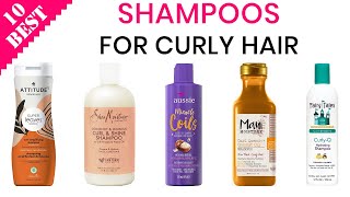10 Best Shampoos for Curly and Wavy Hair | Top Drugstore & Highend Shampoos