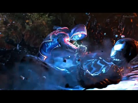 Spider Man Destroy his own symbiotic suit scene miles Morales fight Harry turns into venom PS5 2023