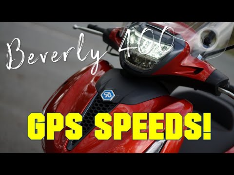 2021 PIAGGIO BEVERLY 400 - GPS SPEEDS