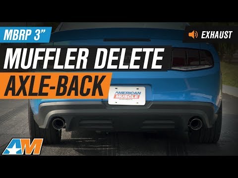 2011-2014 Mustang GT MBRP 3" Muffler Delete Axle-Back Exhaust Sound Clip & Install