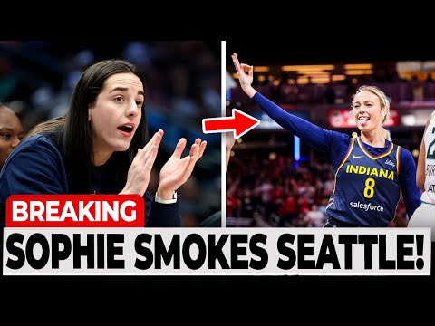 Caitlin Clark FIRED UP As RED HOT Sophie Cunningham & Indiana Fever DESTROY Seattle Storm