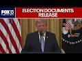 Donald Trump Document Release On Election Vulnerabilities