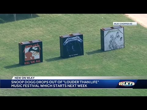 Snopp Dogg drops out of Louder than Life music festival