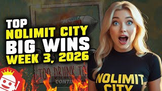 ⚡ THE BEST NOLIMIT CITY BIG WINS OF WEEK 3 / 2026