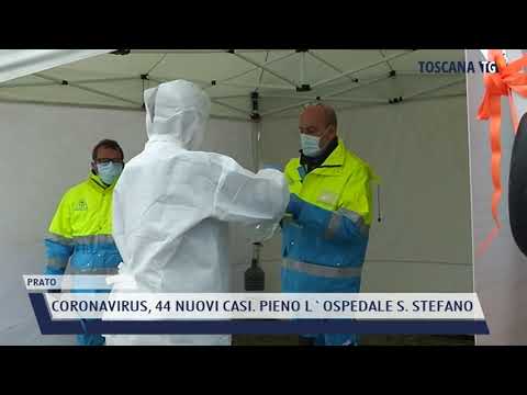 2021-09-08 PRATO - CORONAVIRUS, 44 NUOVI CASI. PIENO L'OSPEDALE S. STEFANO