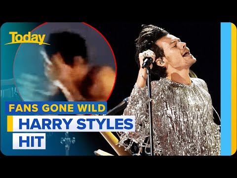 Harry Styles Gets Hit In The Eye With Thrown Object - Vimarsana News