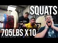 ROAD TO WORLD'S STRONGEST MAN | 705LBS x10 INSANE SQUATS! | Episode 18