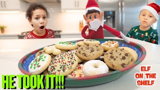 Elf On The Shelf Steals Santa’s Secret Cookie Recipe | Funny Christmas Story for Kids
