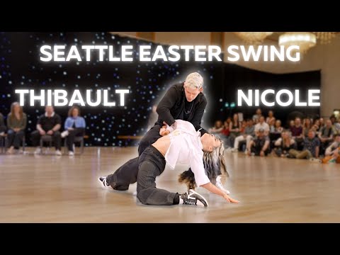 Thibault & Nicole Ramirez - 1st place Champions Strictly - Seattle Easter Swing 2025
